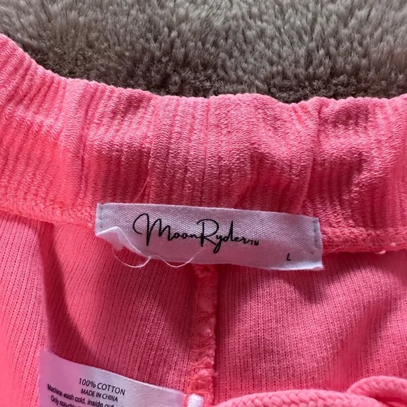 Moon Ryder Cpral Ribbed Hoodie & Shorts Women's M/L